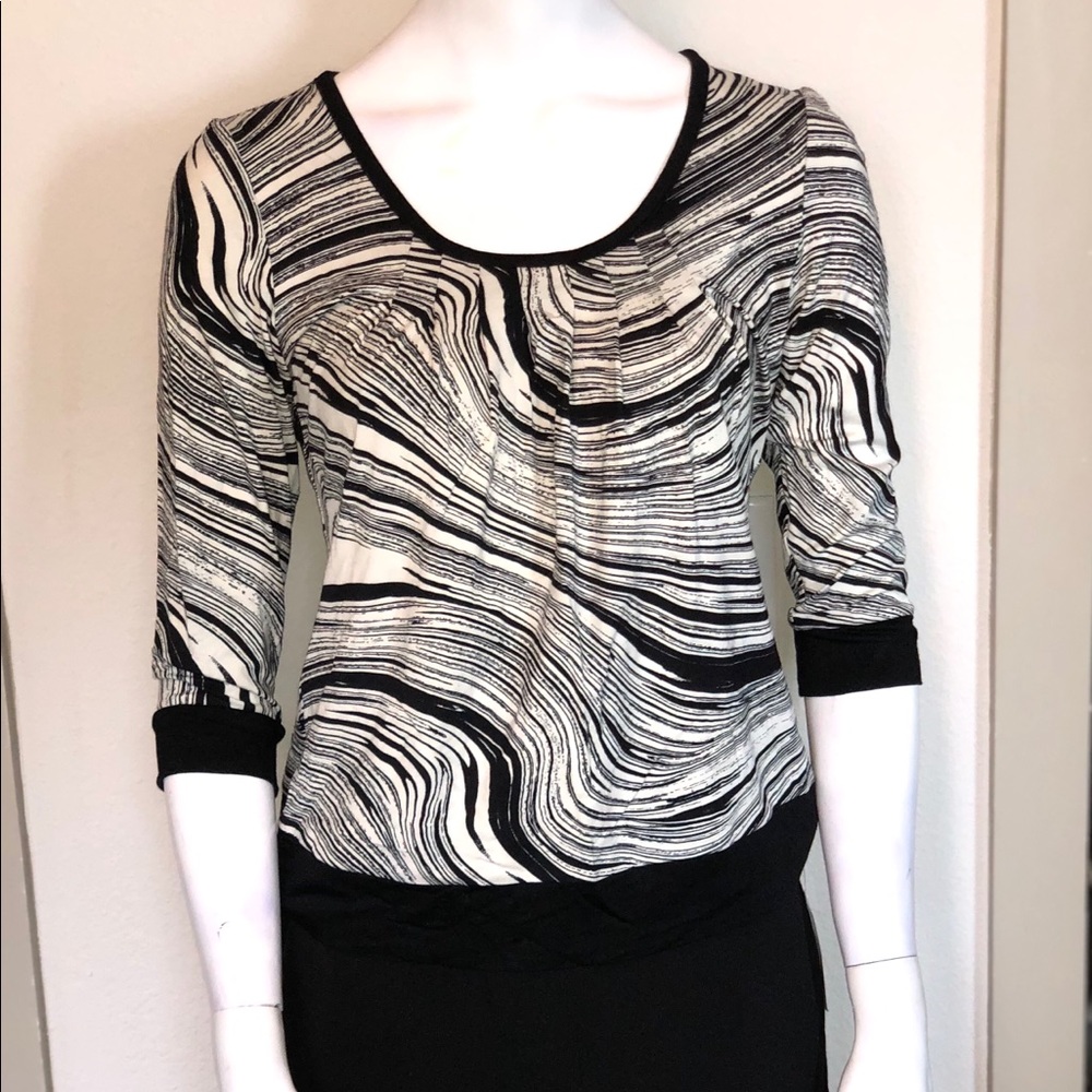 Black & white Lior Paris Top